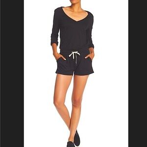 N: Philanthropy Long Sleeve Jersey Knit Romper Size S NWT